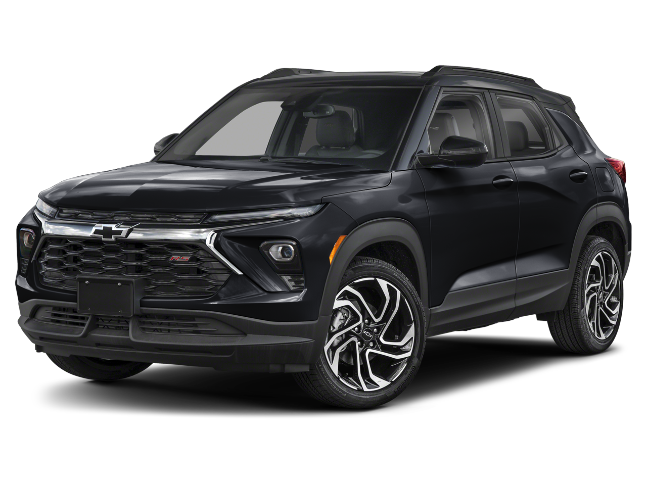 2026 Chevrolet Trailblazer RS in White Sands — front three-quarter view